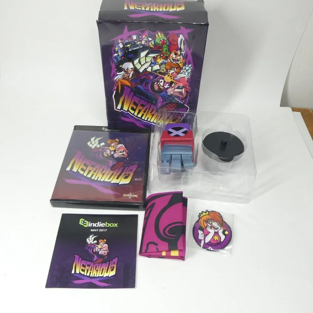 Nefarious Star Blade PC Game Indiebox 2017